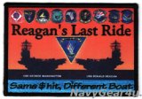 CVW-5/CVN-76/CVN-73 "Reagan's Last Ride"空母交替/太平洋クルーズ2024記念パッチ（往路Ver./ベルクロ有無）