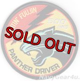 388FW/4FS FIGHTIN' FUUJINS F-35A PANTHER DRIVER 500飛行時間記念パッチ（ベルクロ付き）