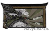 VP-4 SKINNY DRAGONS 2024年NAF嘉手納展開記念 TYPE III NWUユニフォームパッチ(ベルクロ有無）