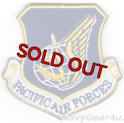 画像1: USAF AIR PACIFIC AIR FORCESコマンドパッチ（ベルクロ付き） 
