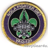 VAQ-129 VIKINGS NOLA ファイターDET記念ショルダーパッチ（ベルクロ付き）