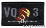 VQ-3 IRONMAN E-6Bマーキュリーショルダーパッチ（ベルクロ付き）
