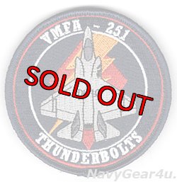 画像1: VMFA-251 THUNDERBOLTS F-35Cショルダーバレットパッチ（ベルクロ付き）