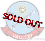 VAQ-129 VIKINGS キーウエストファイターDET部隊パッチ（ベルクロ付き）