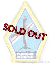 VP-9 GOLDEN EAGLES P-8Aポセイドン・ショルダーパッチ（ベルクロ付き）