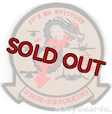 VMM-265(REIN) DRAGONS 31MEU ACE PVC部隊パッチ（ベルクロ付き）