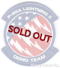 画像1: USAF ACC F-35A LIGHTNING II DEMO TEAMパッチ（ベルクロ付き）