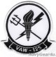 VAW-125 TIGERTAILS SNOW TIGER SATURDAY部隊パッチ（ベルクロ有無）