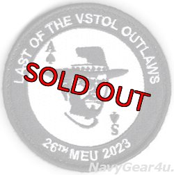 画像1: VMA-231 ACE OF SPADES 26MEU/LHD-5 2023-24展開記念パッチ（ベルクロ付き）