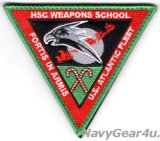 HSC WEAPONS SCHOOL ATLANTIC HOLIDAY部隊パッチ（ベルクロ付き）