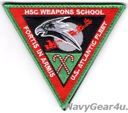 画像1: HSC WEAPONS SCHOOL ATLANTIC HOLIDAY部隊パッチ（ベルクロ付き）