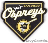 VRM-30 TITANS "SAN DIEGO Ospreys" PVCショルダーパッチ（ベルクロ付き）