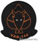 VAQ-144 MAIN BATTERY 部隊パッチ（ブラックアウトVer./ベルクロ有無）