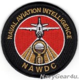 NAWDC AIR WING INTELLIGENCE TRAINING DIVISIONパッチ（ベルクロ有無）