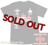 VFA-102 DIAMONDBACKS NEWオフィシャルヒストリーT-シャツ（ブラック）