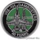 VFA-195 DAMBUSTERS 1985-2025年F/A-18ホーネット運用（VFA化）40周年記念ショルダーバレットパッチ（ベルクロ有無）