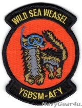 VFA-147 ARGONAUTS WILD SEA WEASELショルダーパッチ（現行Ver./ベルクロ有無）