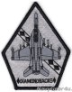 VFA-102 DIAMONDBACKS F/A-18F ショルダーパッチ（ブラックアウトVer./ベルクロ有無）