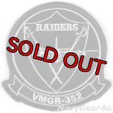 VMGR-352 RAIDERS部隊パッチ（2025年〜/ベルクロ付き）