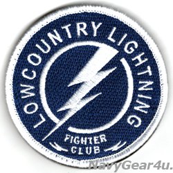画像1: VMFAT-501 WARLORDS "LOWCOUNTRY LIGHTNING FIGHTER CLUB" F-35Bショルダーバレットパッチ（ベルクロ付き）
