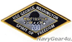 画像1: CVN-73ジョージ・ワシントン200ノクチュリオンパッチ（2025~/ベルクロ有無）