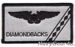 画像1: VFA-102 DIAMONDBACKS ファン用WSOネームタグ（ブラックアウトVer./ベルクロ付き）
