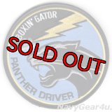 フロリダANG 125FW/159FS BOXIN' GATORS F-35AライトニングIIパンサードライバーパッチ（ベルクロ付き）