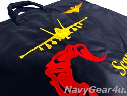 画像5: VAQ-132 SCORPIONS別注カスタムヘルメットバッグ（ニューVer./ベルクロ付き）