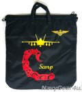 VAQ-132 SCORPIONS別注カスタムヘルメットバッグ（ニューVer./ベルクロ付き）