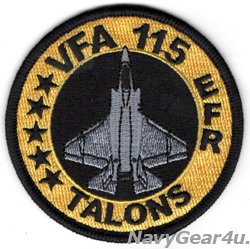 画像1: VFA-115 TALONS F-35Cショルダーバレットパッチ（ベルクロ有無）