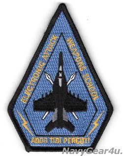 画像1: EA-18G ELECTRONIC ATTACK WEAPONS SCHOOLショルダーパッチ（ベルクロ付き）