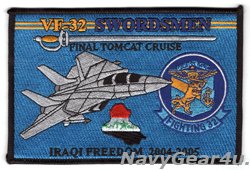 画像1: VF-32 SWORDSMEN FINAL TOMCAT CRUISE記念パッチ（デッドストック）