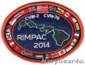 CVW-2/CVN-76環太平洋合同演習リムパック2014参加記念パッチ（デッドストック）