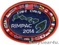 CVW-2/CVN-76環太平洋合同演習リムパック2014参加記念パッチ（VFA-137 Ver./デッドストック）