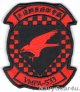 VMFA-533 HAWKS RED AIR部隊パッチ（ベルクロ付き）