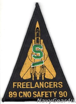画像1: VF-21 FREELANCERS 1989-90 セーフティーSアワード受賞記念パッチ（デッドストック）