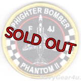 VMFA-312 CHECKER BOARDS F-4J THROWBACKショルダーバレットパッチ（ベルクロ付き）