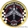 VMFA-312 CHECKER BOARDS FJ3 THROWBACKショルダーバレットパッチ（ベルクロ付き）