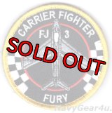 VMFA-312 CHECKER BOARDS FJ3 THROWBACKショルダーバレットパッチ（ベルクロ付き）