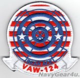 VAW-124 BEAR ACES USA部隊パッチ（建国記念Ver./ベルクロ付き）