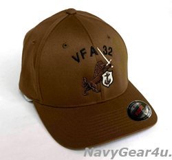 画像1: VFA-32 SWORDSMENオフィシャルボールキャップ（コヨーテ/FLEX FIT）