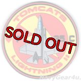 VMFA-311 TOMCATS F-35C PVCショルダーバレットパッチ（ベルクロ付き）