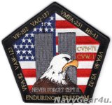 CVW-1/CVN-71 OPERATION ENDUIRING FREEEDOM作戦クルーズ2001記念パッチ（デッドストック）