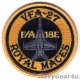 VFA-27 ROYAL MACES F/A-18Eショルダーバレットパッチ（イエローVer./ベルクロ有無）
