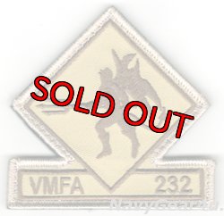 画像1: VMFA-232 RED DEVILS部隊パッチ（デザート/ベルクロ付き）