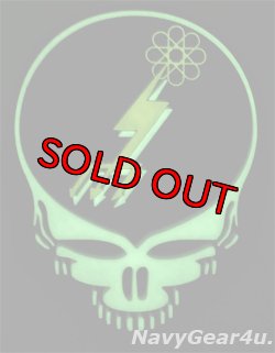 画像2: VAQ-133 WIZARDS DEATH HEAD PVC部隊パッチ（ベルクロ付き）