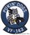 画像1: VF-143 PUKIN' DOGSトムキャットショルダーマスコットパッチ（エースノベルティ製/デッドストック） (1)