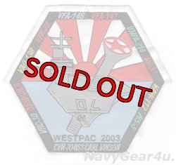 画像1: CVW-9/CVN-70 WESTPAC 2003クルーズ記念パッチ（デッドストック）