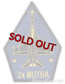 画像1: VFA-213 BLACK LIONS 2023-24年度MUTHAアワード連続受賞記念ショルダーパッチ（ベルクロ有無）