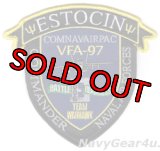 VFA-97 WARHAWKS 2006年度バトルE/ESTOCINアワード受賞記念パッチ（デッドストック）